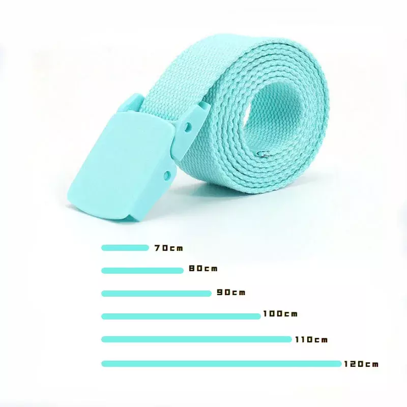 Colorful Nylon Tactical Belt Kids Kawaii Cute Fashion Clothing Accessories Canvas Youth Girdle Gothic Children Boys Girls