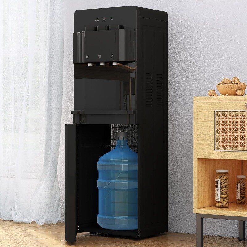 Muhub-Bottom Loading Water Cooler Dispenser, 3 configurações de temperatura, quente, frio, quarto, detém 3 garrafas de galão, 3 galões