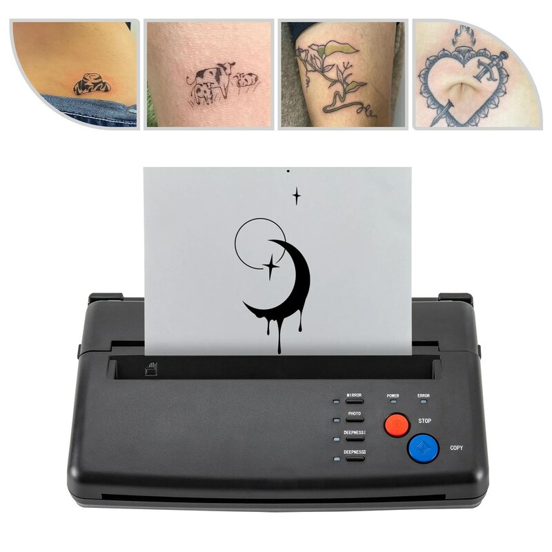 Tatuaż drukarka szablonowa tatuaż maszyna transferowa szablon do tatuażu termotransferowy kopiarka