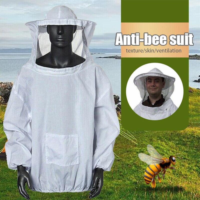 ملابس تربية النحل جيدة التهوية ، نصف ملابس تربية النحل ، مقاومة للنحل ، ملابس مربي النحل المحترفين ، تربية النحل ، في الهواء الطلق