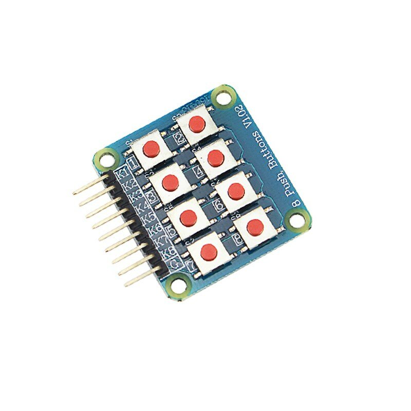 Raspberry pi 3 modelo b 1 4 8 16 botões de pressão módulo de controle de teclas para avr arm stm32 laranja pi para uno r3
