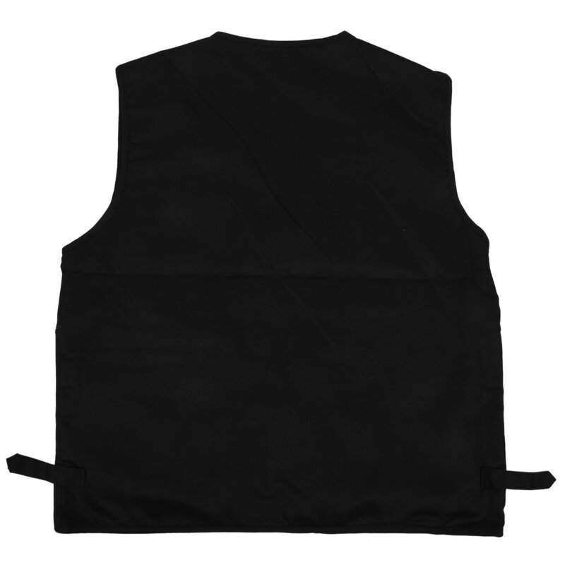 Men's Fishing Vest with Multi-Pocket Zip for Photography / Hunting / Travel Outdoor Sport - Black, XL