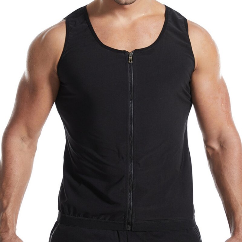 Sauna Vest Workout Shirt Body Shaper Fitness Shapewear Waist Trainer Gym Boxing Sweatshirts Jackets