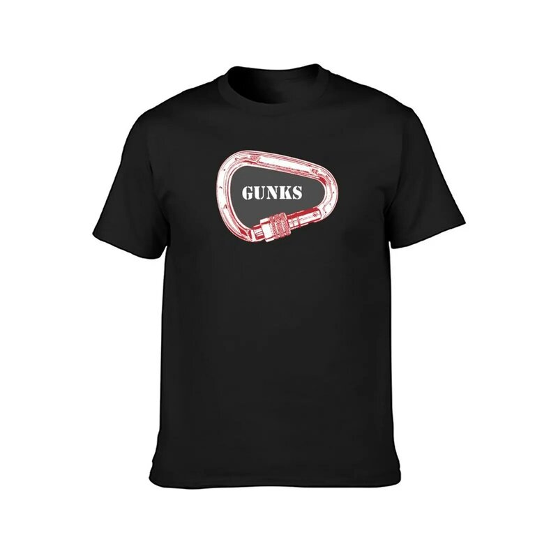 Koszulka wspinaczkowa Gunks z karabińczykiem celny zaprojektuj własne ubrania hipisowskie Estetyczna odzież koszulki treningowe dla mężczyzn