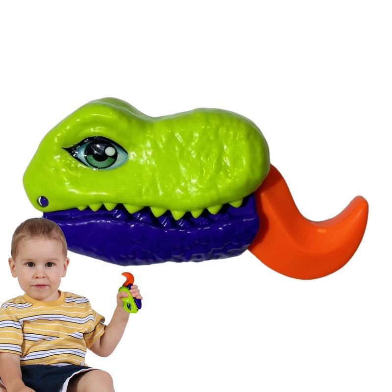 Carrot Toy Cutter Simulation Dinosaur Fingertip Sensory Toy 3D Gravity Design Hand Gripper Toy For Travel Home School Car And