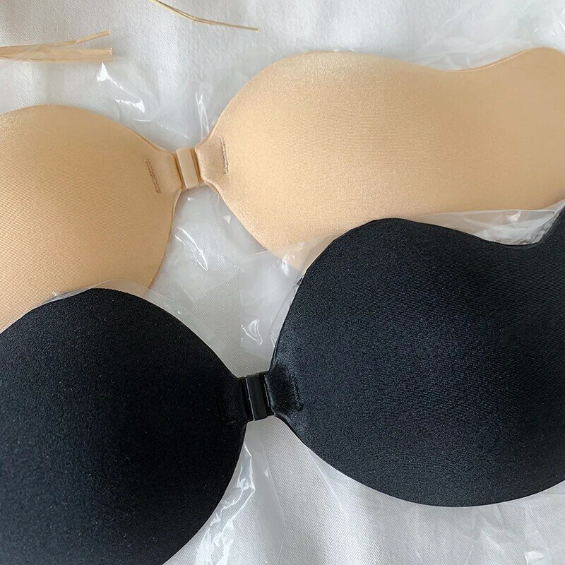Reusable Silicone Bust Nipple Cover Pasties Stickers Mango Breast Self Adhesive Invisible Bra Lift Tape Push Up Strapless Bra