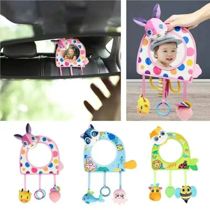 Child safety seat reverse baby reflector basket rearview mirror car mounted baby car interior observation mirror