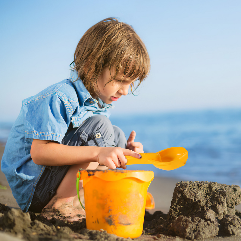 8 Pcs Toy Children's Beach Sand Digging Small Kids Garden Sand Shovels For Kidss for Gardening Seaside