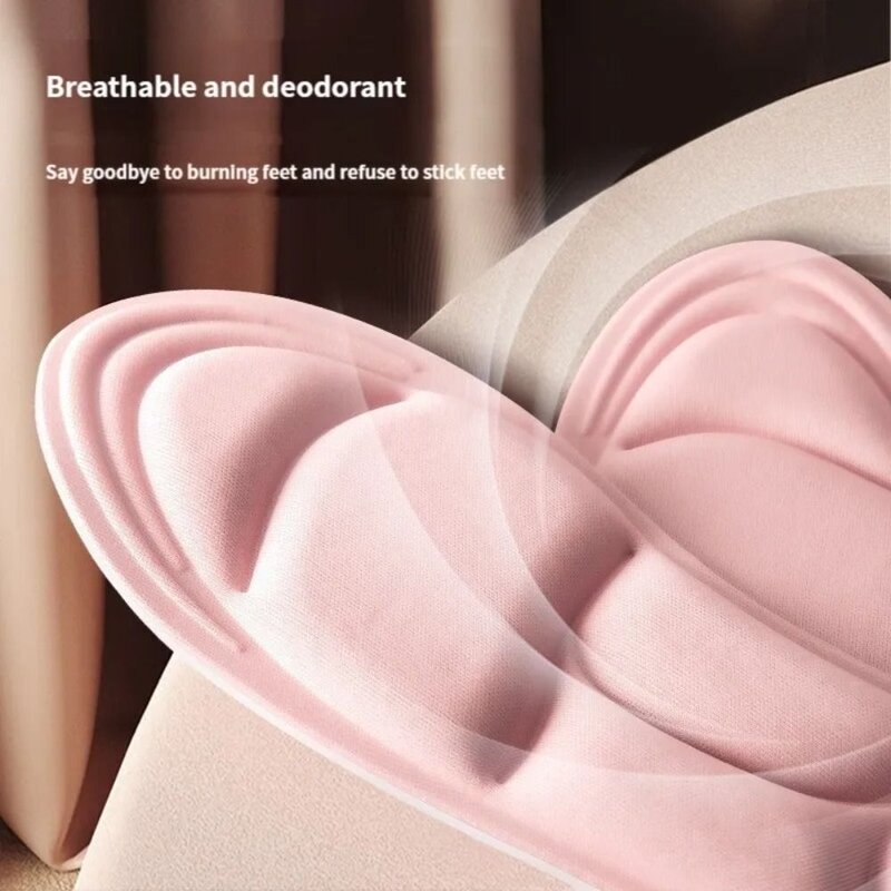1 Paar Memory Foam 5d Sport Einlegesohlen für Schuhe Männer Frauen Deodorant atmungsaktive Kissen Einlegesohlen für die Fußpflege Einlegesohle