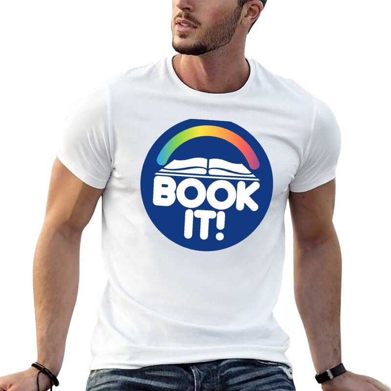 New Book It T-Shirt cute tops custom t shirts Short t-shirt animal print shirt for boys clothes for men