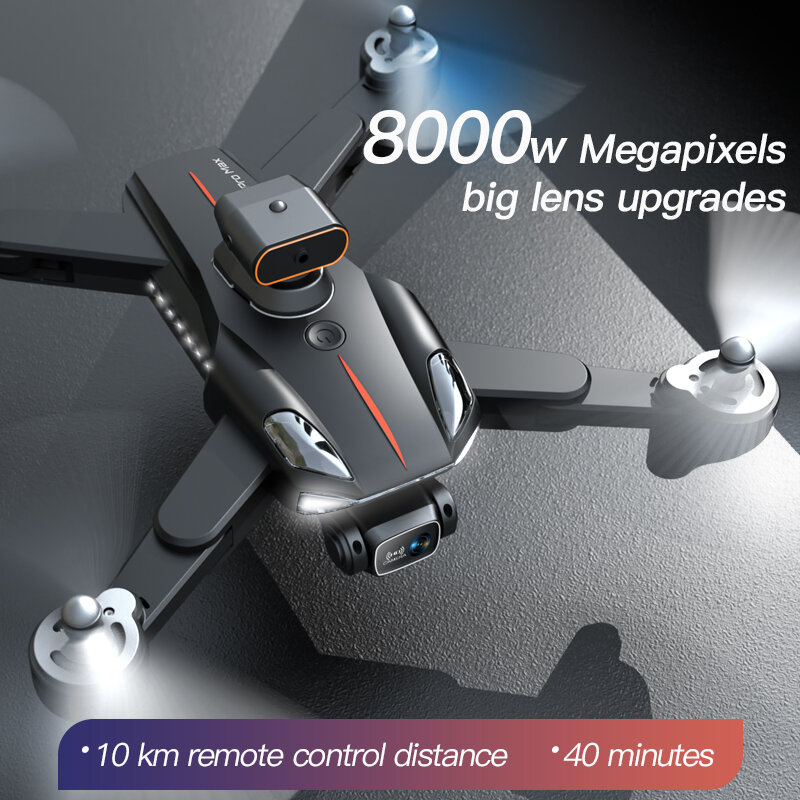 Xiaomi-Fotografia aérea profissional HD Drone, Mijia P11 Max, 8K, 5G, GPS, câmera dupla, obstáculo Avoidanc, quadrotor sem escova, 10000m
