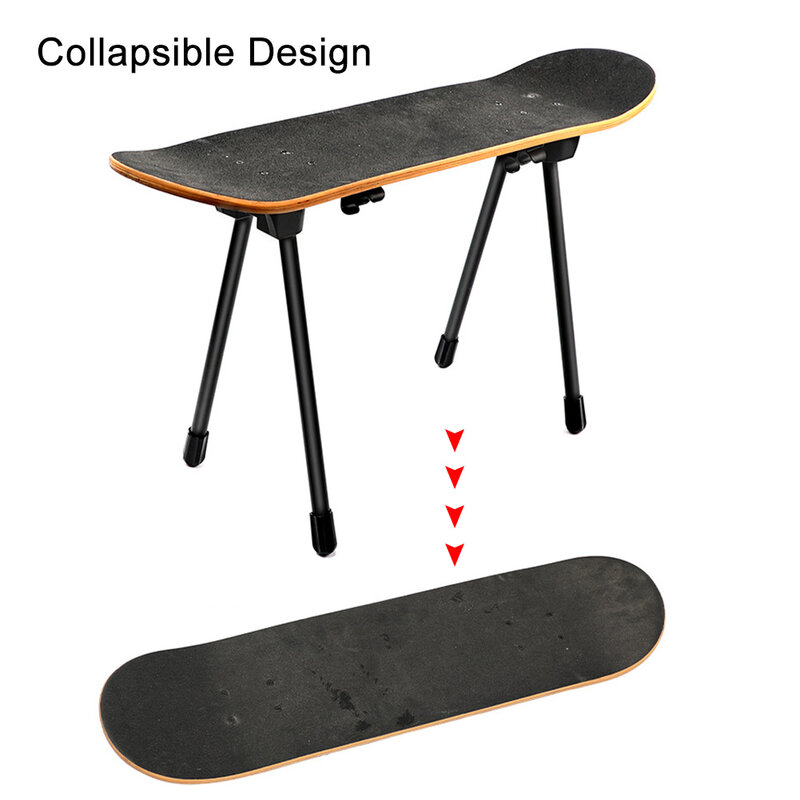 스케이트보드 DIY 다리 알루미늄 합금 캠핑 커피 테이블, 접이식 발 책상 가구, 벤치 발 1 쌍, 2 개