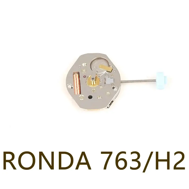 New Swiss RONDA Caliber 763 H2 height quartz movement Replacement parts for watch movements