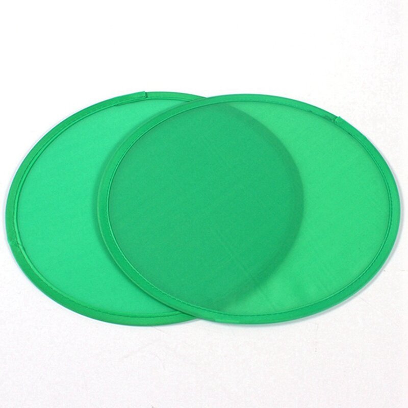 4X Foldable Round Fan-Green