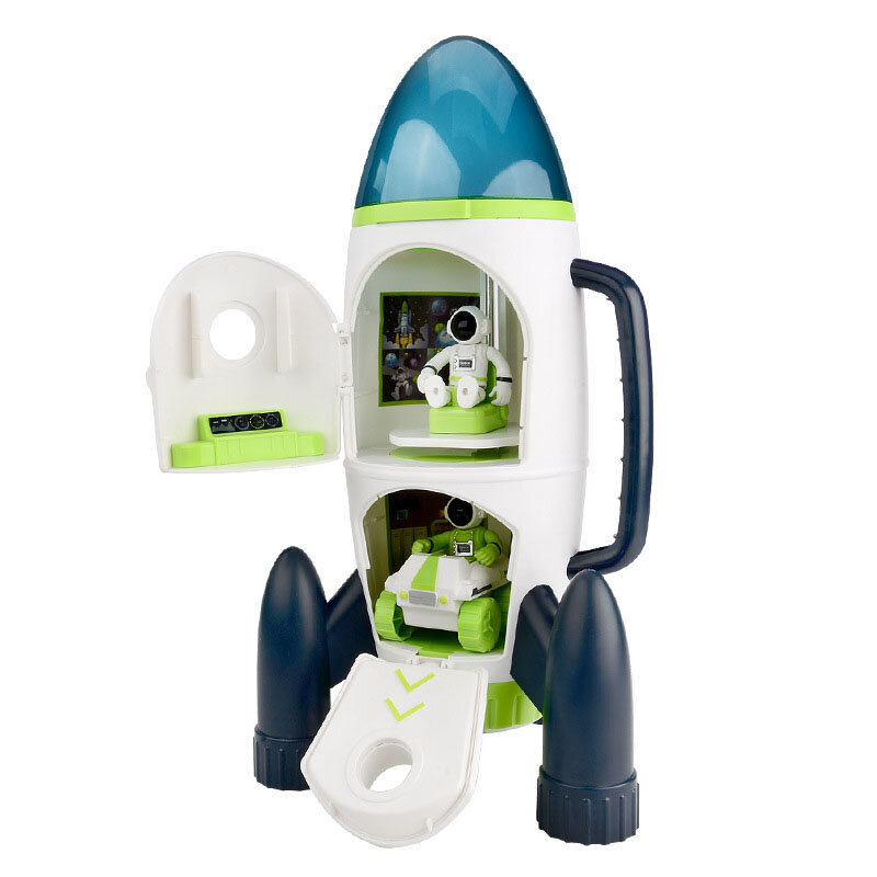 우주 로켓 장난감, 우주 비행사 우주선 장난감, 어린이 조기 교육 장난감, 소년 소녀용 생일 선물