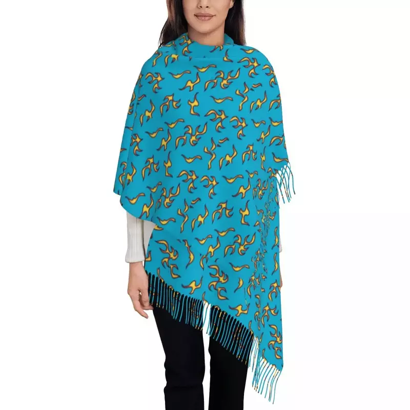 Maple Leaves Light Blue Shawls and Wraps for Evening Dresses Womens   Dressy      Wear