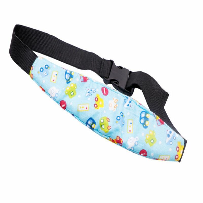 Cinturón auxiliar de seguridad para siesta de algodón, banda de fijación ajustable, correa para dormir, soporte para siesta, soporte para la cabeza para niños