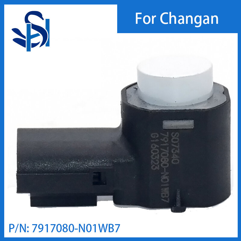 Sensor de estacionamento PDC para ChangAn, cor do radar, branco, 7917080-N01WB7