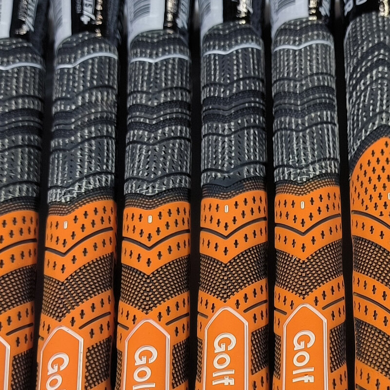 GP + 4 резиновые хлопковые ручки для гольф-клуба стандартные/оранжевые