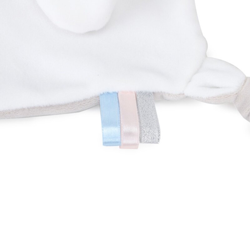 Baby Tier Hase beschwichtigen Handtuch weich ausgestopft Baby Tröster Schlafs pielzeug benutzer definierte gestickte Logo Dusche Geschenk