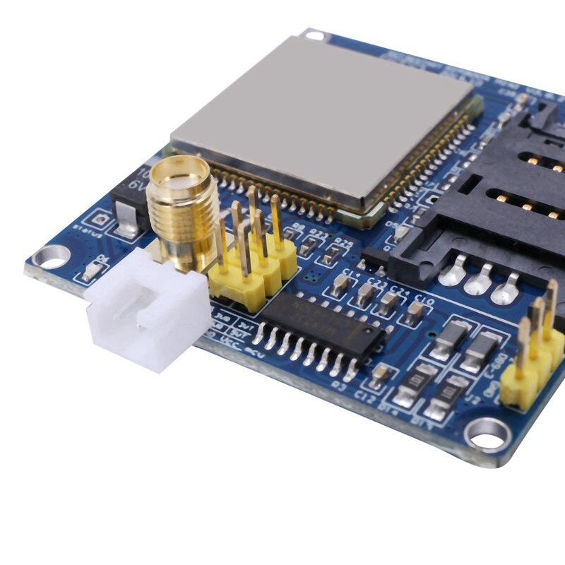 Sim900A Sim900 Mini V4.0, 2 buah modul transmisi Data nirkabel Gsm Gprs papan Kit + antena
