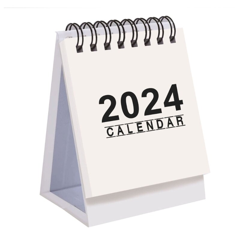 Mini calendrier bureau 2024 pour gestion du temps 2024 janvier 2024 à juin 2025