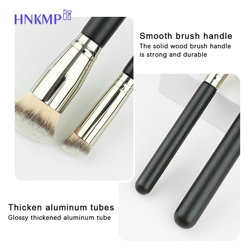 1Pcs Black Women Professional Makeup Brushes Concealer Powder Blush Liquid Foundation Face Make Up Brush Tools