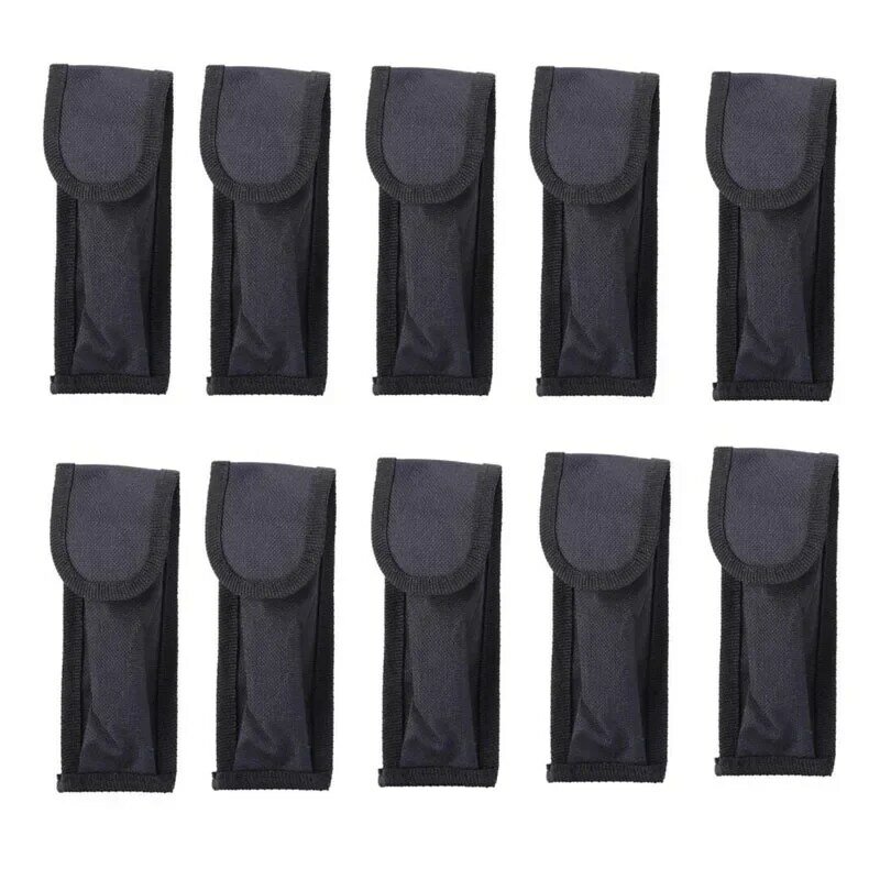 Lot 10pcs Folding Knife Nylon Pouch Bag Outdoor Multifunctional Tools Oxford Nylon Clip Case Pliers Army knife Cover Bag Sleeves