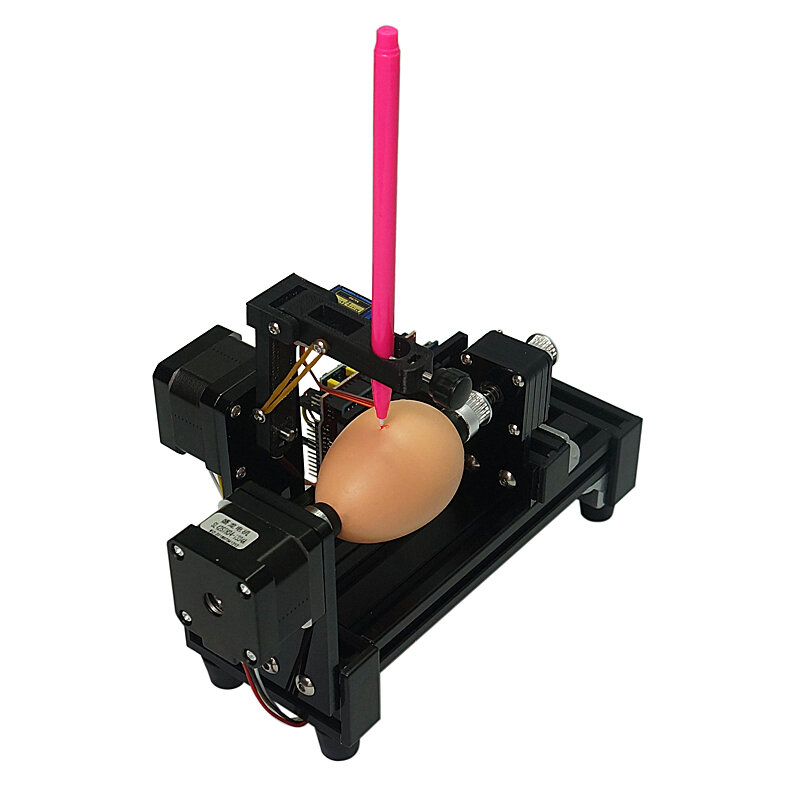 Eggbot Ei-zeichnung Roboter Ziehen Maschine Kugeln Zeichnung Maschine Zeichnung auf Ei und Ball für Bildung Kinder 220V 110V