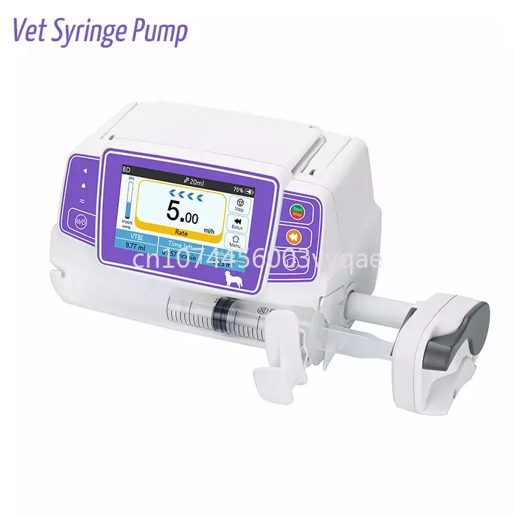Vet Clinic Surgical Equipment Mobile IV Pump Puppy Cat Infusion Syringe Pump