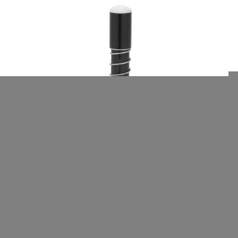 4 шт. черный держатель для мела из алюминиевого сплава (черный)