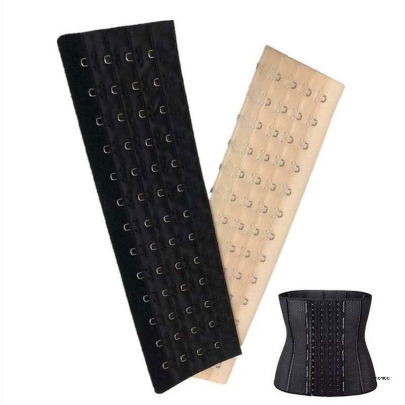 Gancio di estensione del corsetto regolabile con 16/13 ganci per donne e uomini per Skinny Black/carnagione