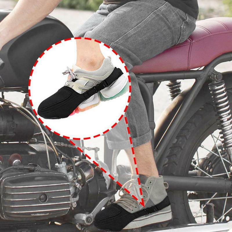 Motocicleta engrenagem Shift sapato protetor, Capa protetora antiderrapante, Montando sapato quente