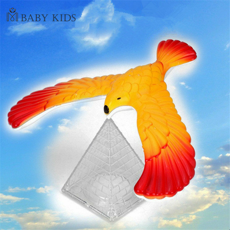Juguete de pájaro de águila de equilibrio increíble para niños, juguete mágico de alta calidad para mantener el equilibrio en la Oficina y el hogar, mordaza de aprendizaje divertida, regalo para niños