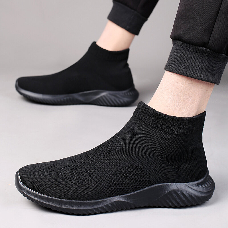 Men Sneakers Summer High Top Mesh Shoes Comfortable Gym Jogging Shoes Male Footwear Free Shipping Sports Shoes for Men