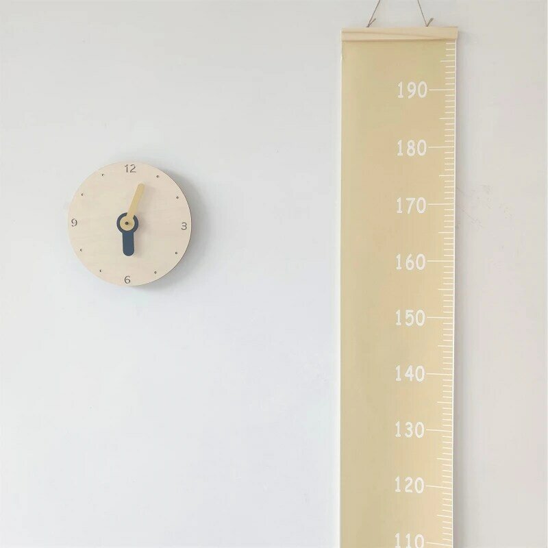 Hanging Ruler Wall Decals for Kids Boys Girls Growth Chart Wall Decal Easy Use
