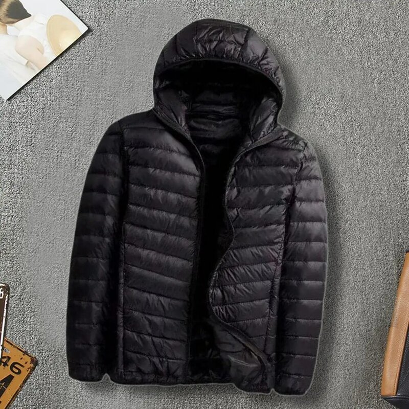 Trend ige Männer Mantel atmungsaktive elastische Manschetten taschen Jacke dünne männliche Männer Jacke für den täglichen Gebrauch