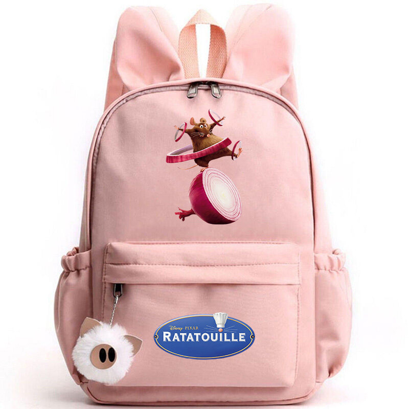 Schattige Disney Ratatouille Rugzak Voor Meisjes Jongens Tiener Rugzak Casual School Tassen Reizen Rugzakken Mochila