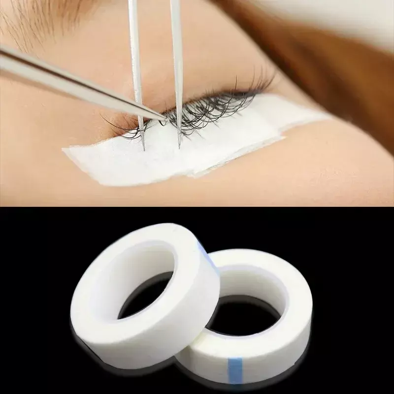 3 Rollen/Set 9m Wimpern verlängerung Erste-Hilfe-Klebeband Aufkleber unter Augenklappen weißes Papier Isolation Wimpern Patch