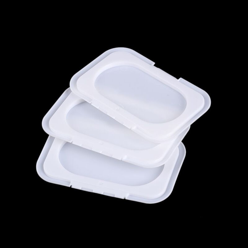 Portátil reutilizável Baby Wipes Lid, Tecidos Flip Cover, Tampa de caixa útil, 1 Pc, 5 Pcs, 10 Pcs