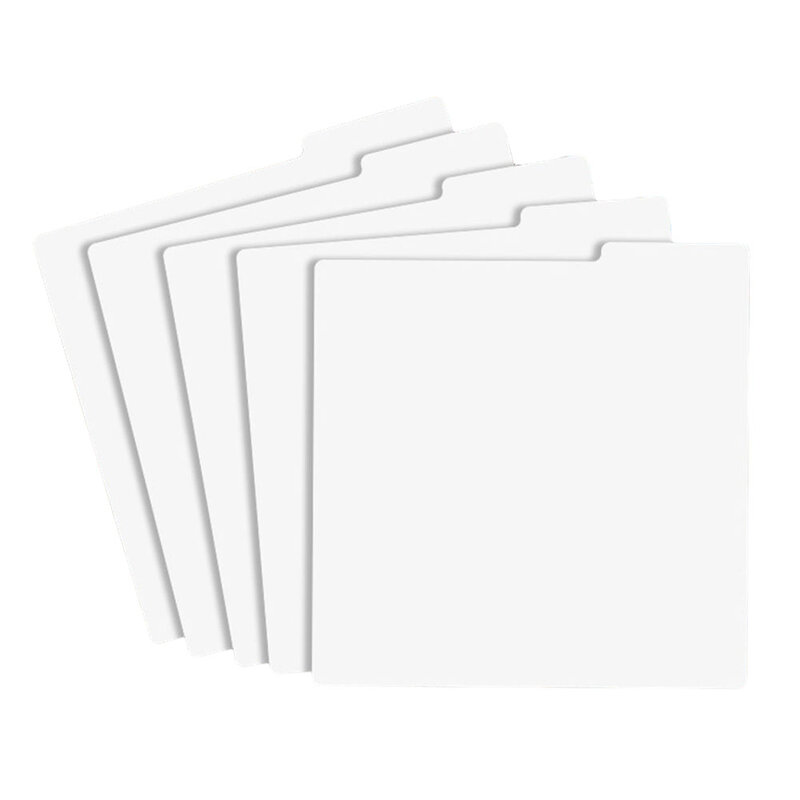 5 PCS Classification Card Alphabet Index Cards Record Divider For Record CD Vinyl Record Classification Card Index Storage