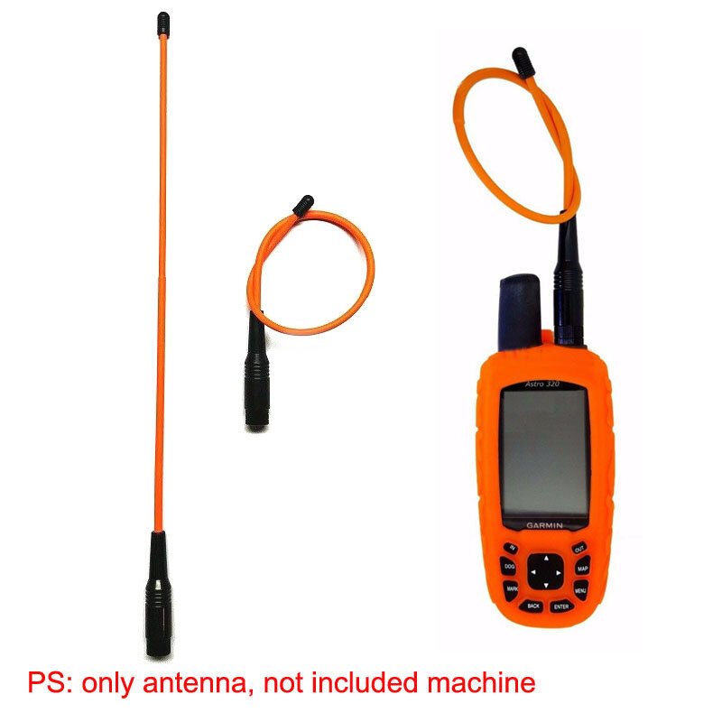 Antenne flexible multi-documents longue portée 36cm FP-71 SMA mâle pour déterminer GPS Garmin Astro 220 320 430 Alpha 50 Alpha 900