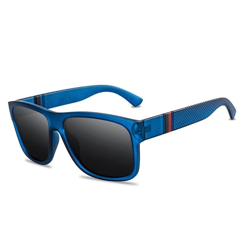 Respzed-Lunettes de soleil polarisées vintage pour hommes et femmes, lunettes de soleil UV400, lunettes carrées de conduite, pêche et voyage, grand cadre, mode