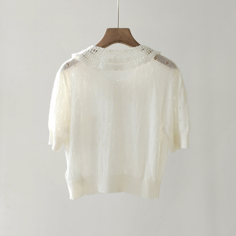 女性用半袖Tシャツ,高品質,フランス風,ファッショナブル,春,夏,c651,2024