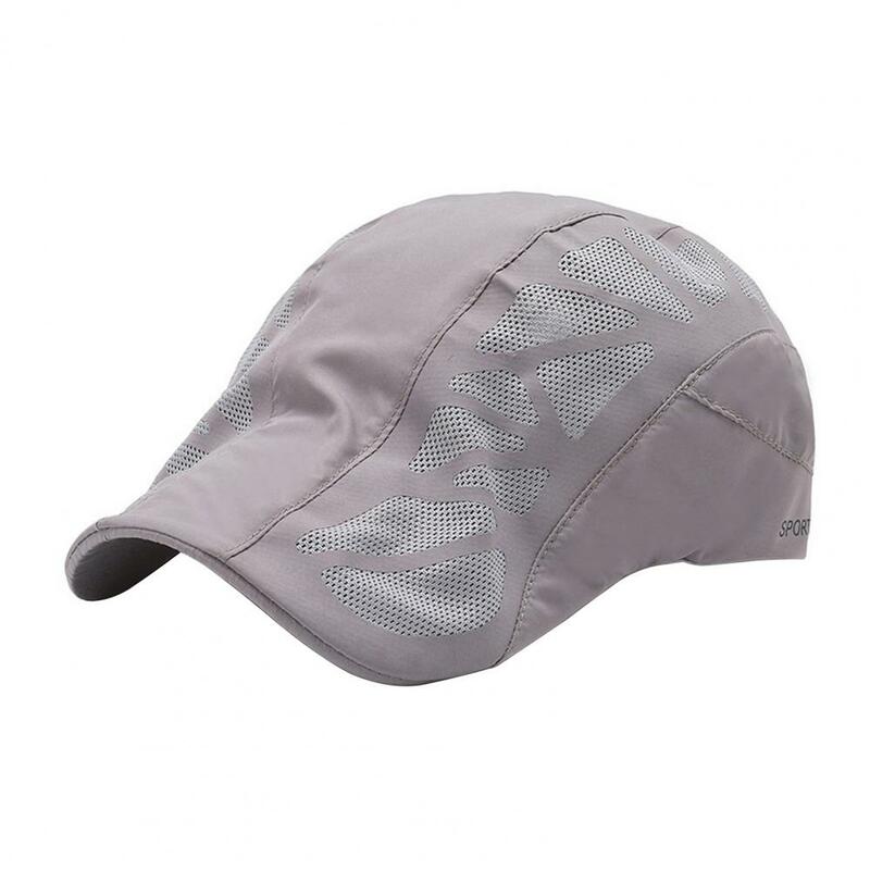 Unisex Sun Hat Breathable Lightweight Wear Resistant Mesh Cap for Daily Life