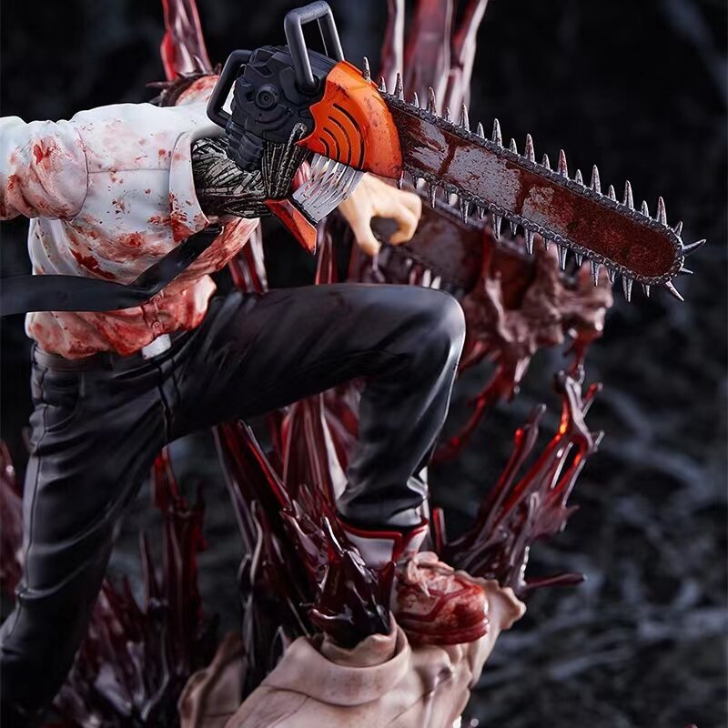 【In Stock】Chainsaw Người Figurals Denji Anime Hình Tượng Nhân Vật Hoạt Hình Đồ Chơi Sưu Tập Mô Hình Đồ Chơi Xinh Xắn Tặng