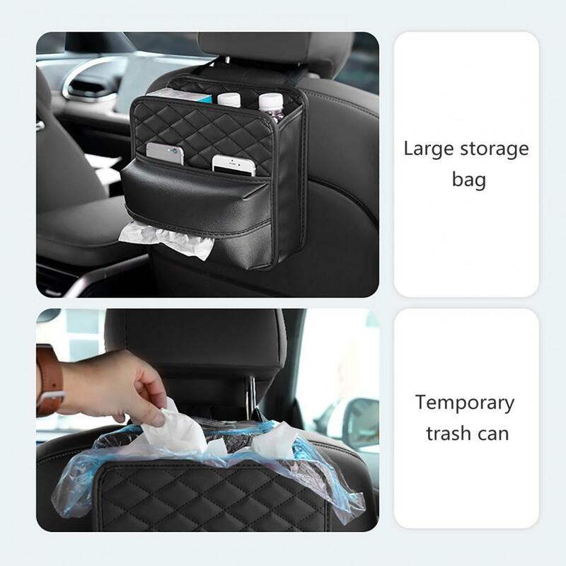 Вместительная автомобильная сумка для хранения, водонепроницаемый органайзер для автомобильного сиденья, автомобильная лампа с быстросъемным фотоэлементом для автомобиля