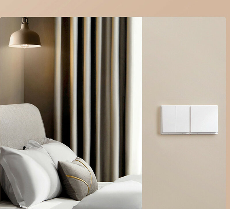 Aqara E1 interruttore a parete con neutro NO neutro Smart Home ZigBee 3.0 interruttore luce chiave Wireless per Xiomi Mi Home APP