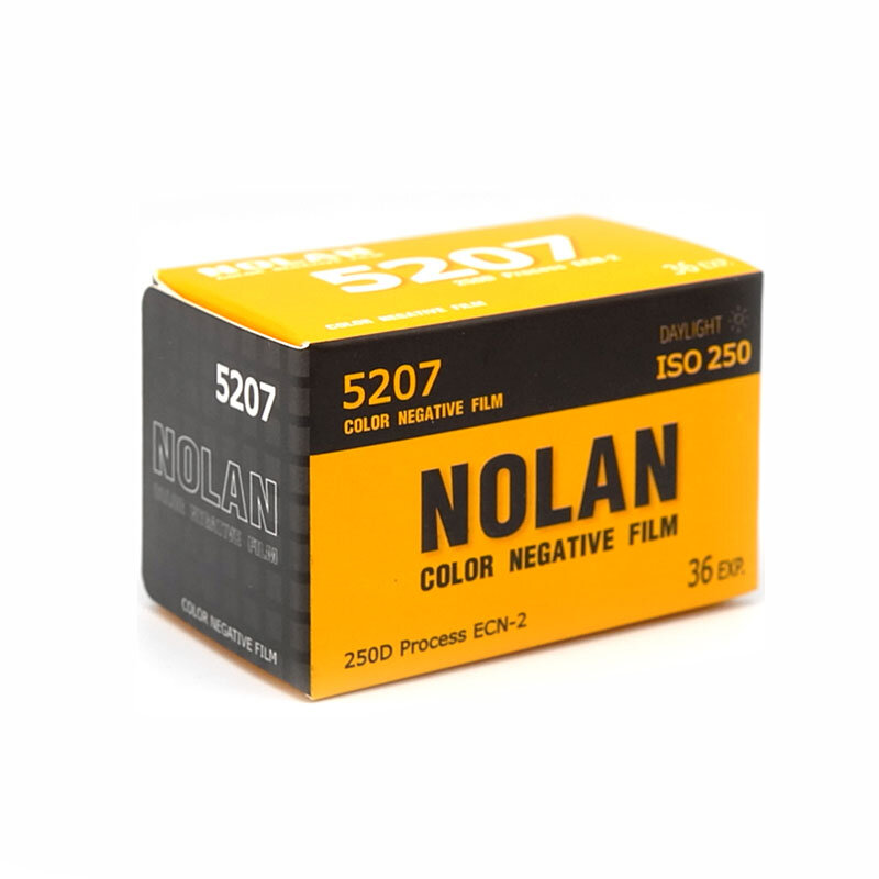 Цветная пленка Nolan 5207 135, рулон отрицательной пленки ECN2, обработка ISO 200 36EXP/рулон