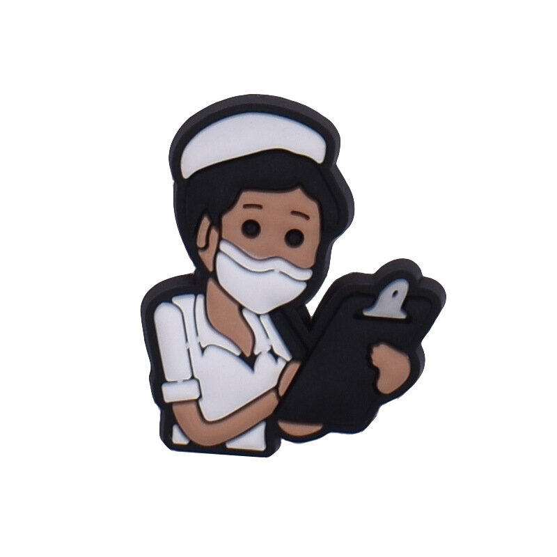 2 szt. Klamra do butów amulety akcesoria zestaw ambulansowy stetoskop stetoskop strzykawka termometr worek soli nosze chirurgiczny